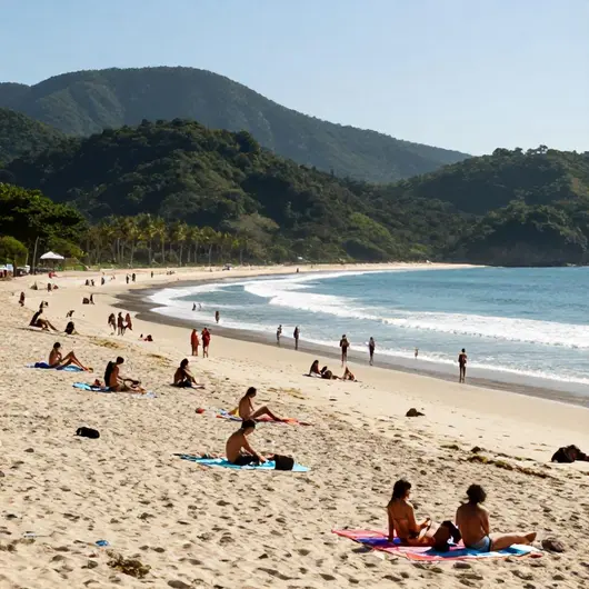 Conheça o paraíso: Praia das Toninhas em Ubatuba Conheça o paraíso: Praia das Toninhas em Ubatuba