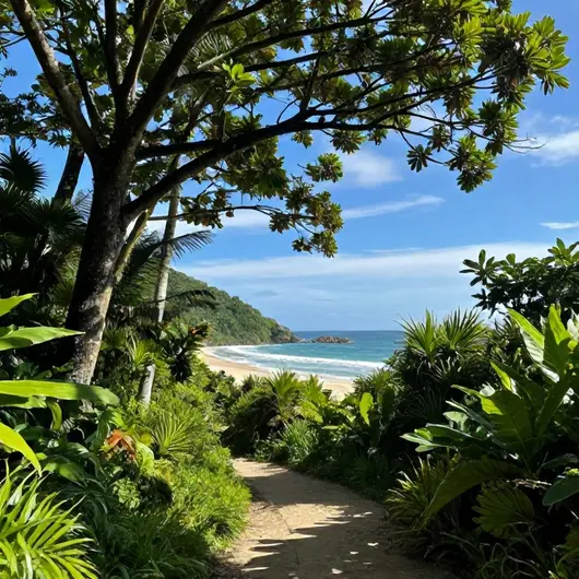 Descubra a Trilha das Sete Praias Descubra a Trilha das Sete Praias