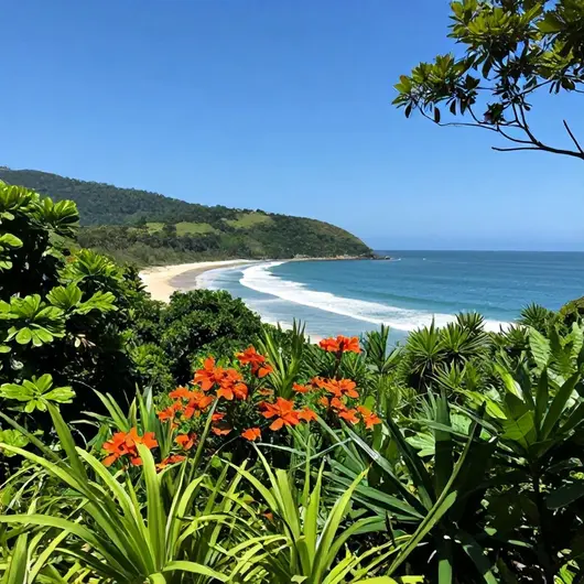Descubra a Trilha Praia das Toninhas/ Mirante Descubra a Trilha Praia das Toninhas/ Mirante