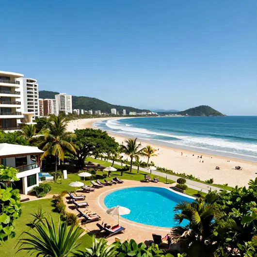 Descubra os 6 melhores resorts na Praia das Toninhas, Ubatuba