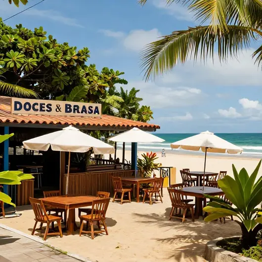 DOCES & BRASAS: Uma Parada Deliciosa na Praia das Toninhas DOCES & BRASAS: Uma Parada Deliciosa na Praia das Toninhas